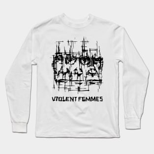 Violent Femmes Retro Long Sleeve T-Shirt